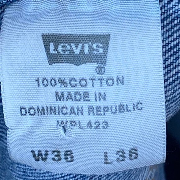 Levi 501 Cutaway Shorts Women's Handmade Shorts W36 Used Condition - Picture 4 of 4